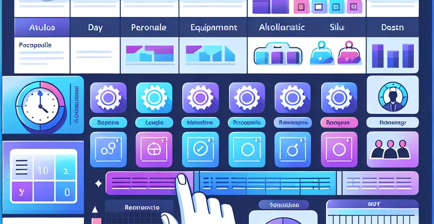 项目管理的资源日历：人员 / 设备分配的实用工具